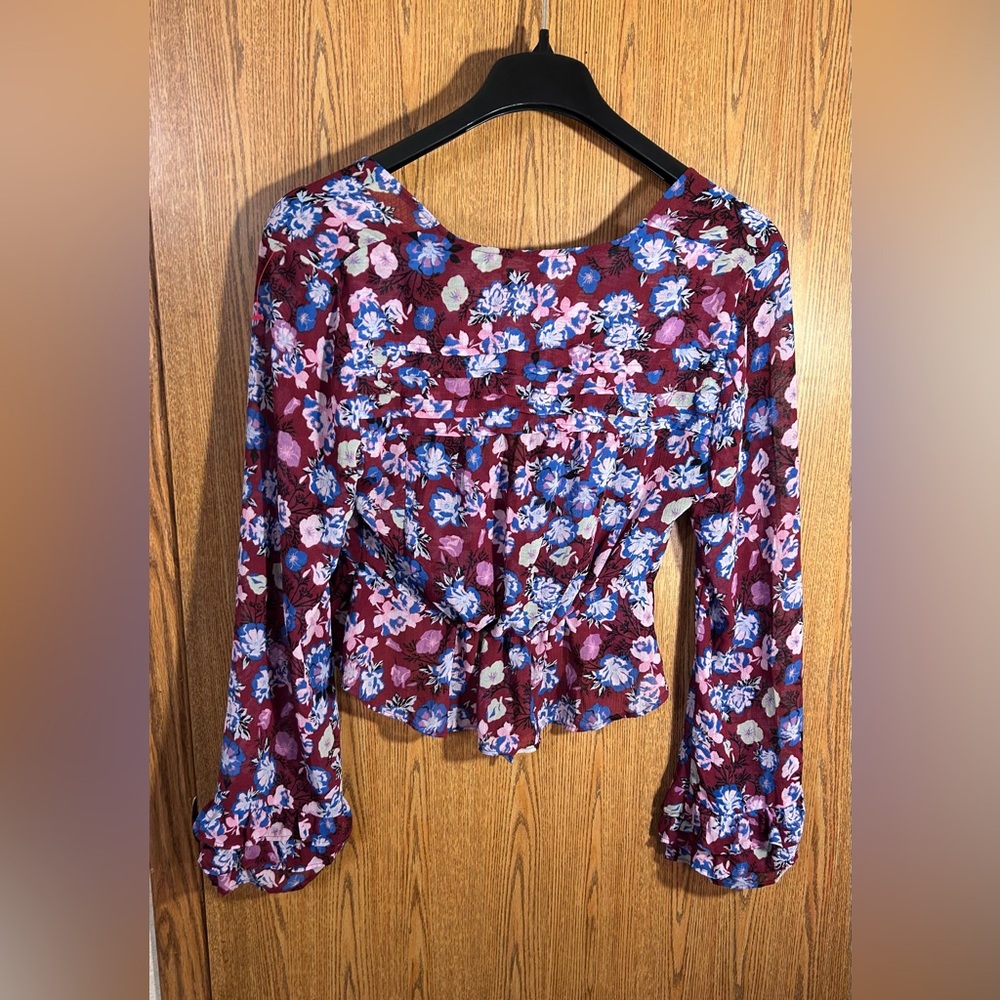 Free People Maybel Floral Blouse - Picture 6 of 6